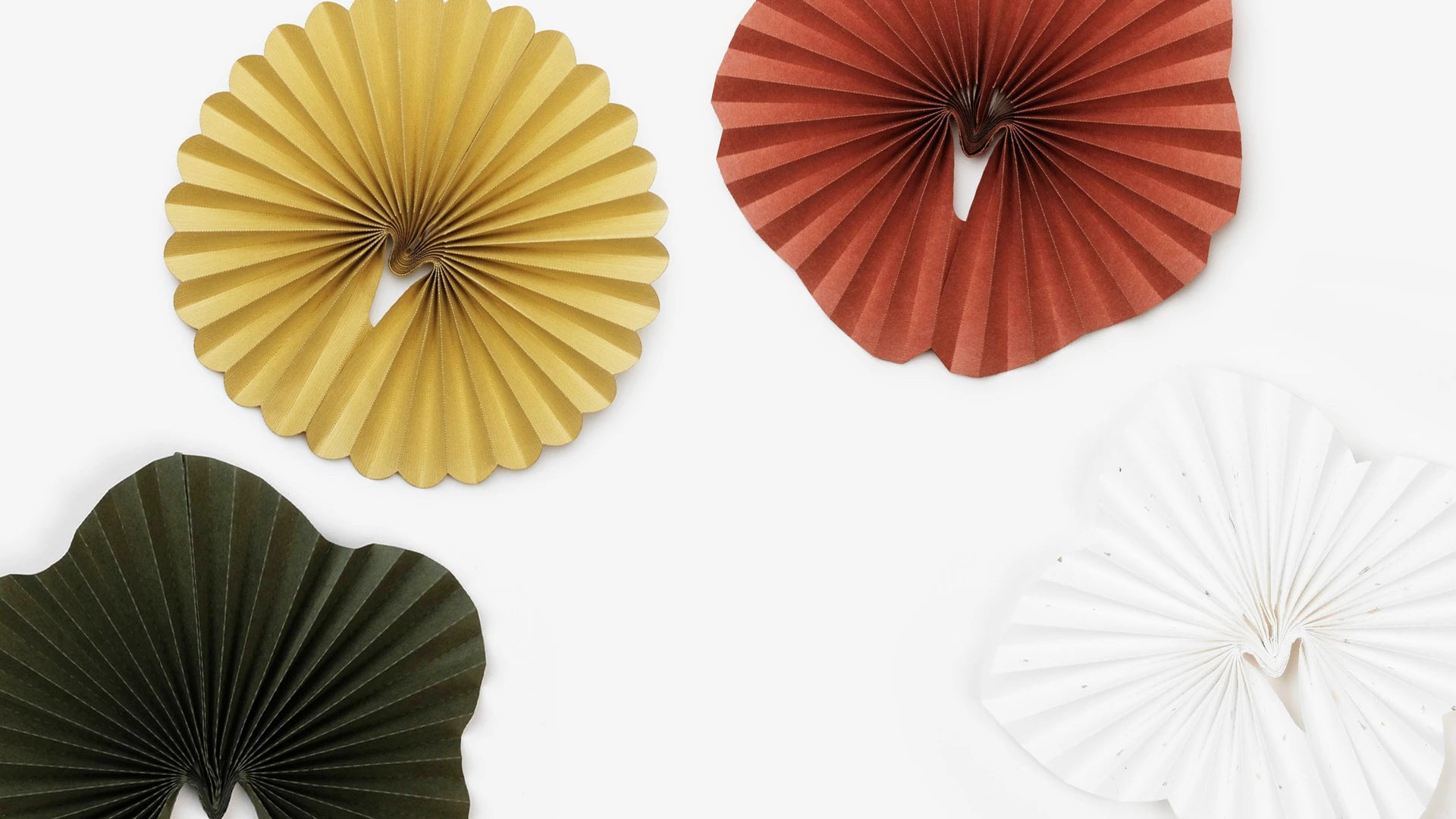 Paper Flower 8種 俯瞰